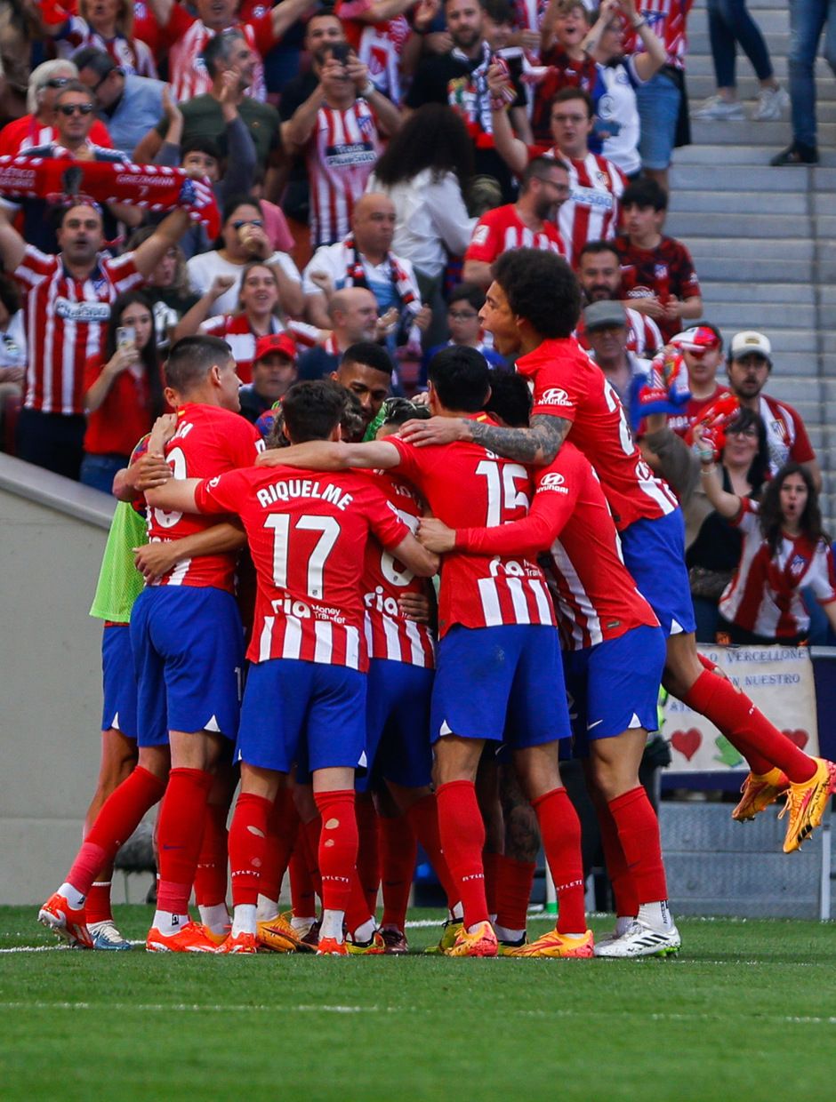 El Atlético venció al Girona y no se baja
