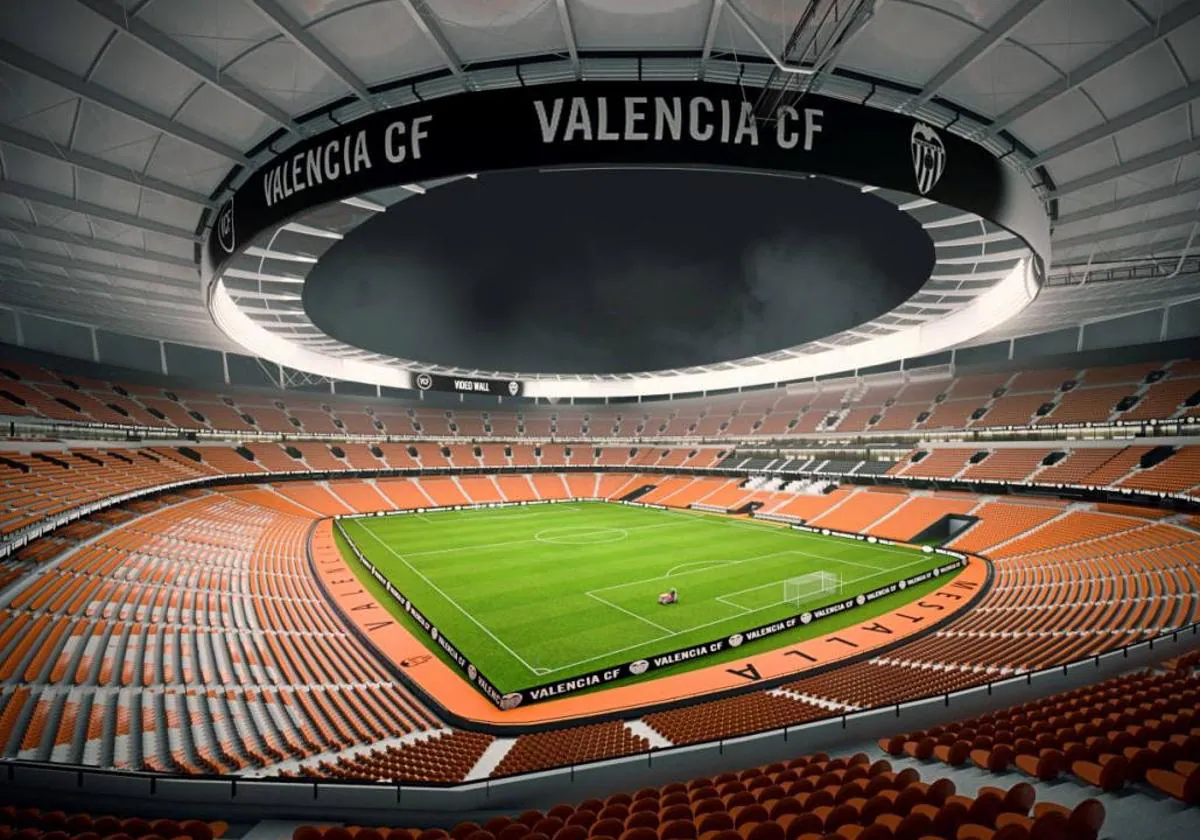 El Valencia presenta el proyecto del Nou Mestalla